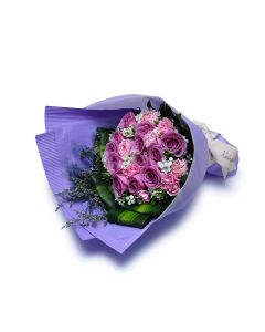 Purple Baby flower bouquet